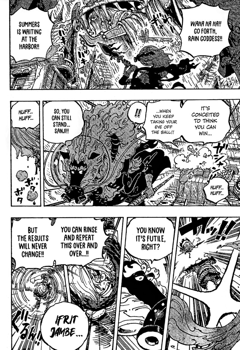 One Piece, Chapter 1195 - Veakness image 12